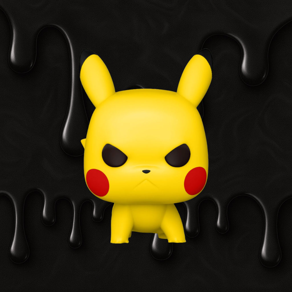 Pikachu (Angry Crouching) Pop! Vinyl
