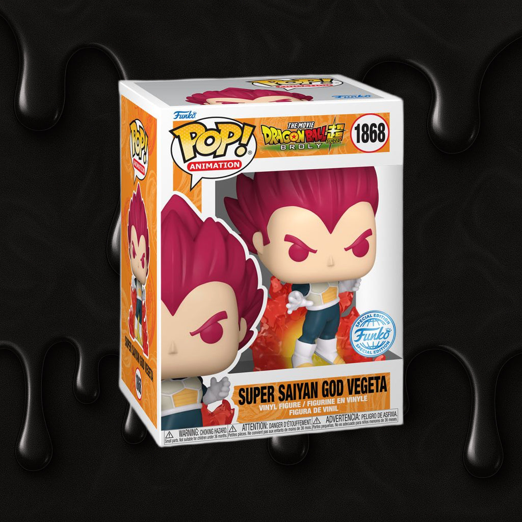 Super Saiyan God Vegeta US Exclusive Pop! Vinyl