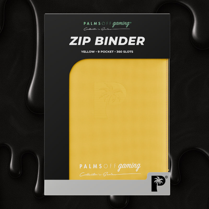 Palms Off Gaming Collector’s Series 9 Pocket Zip Binder