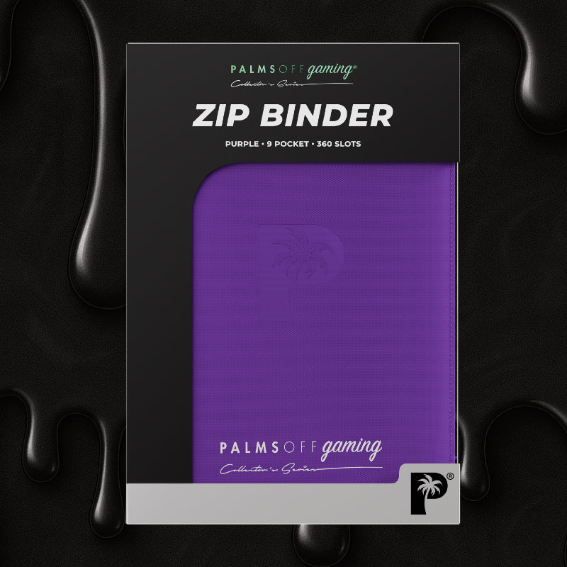 Palms Off Gaming Collector’s Series 9 Pocket Zip Binder