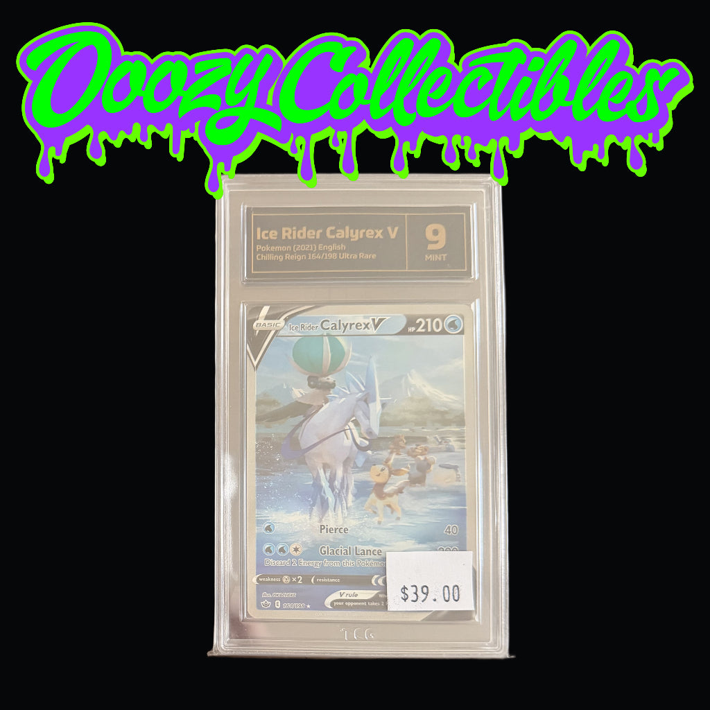 Ice Rider Calyrex V *TCG MINT 9*