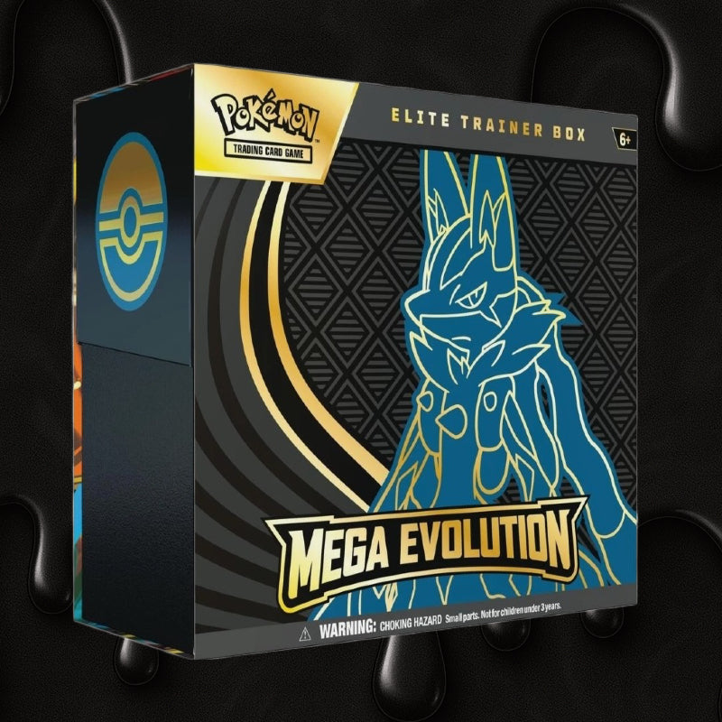 Mega Evolutions Elite Trainer Box: Lucario Variant