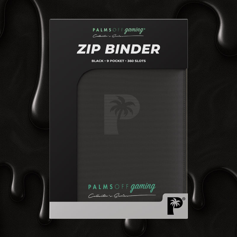 Palms Off Gaming Collector’s Series 9 Pocket Zip Binder